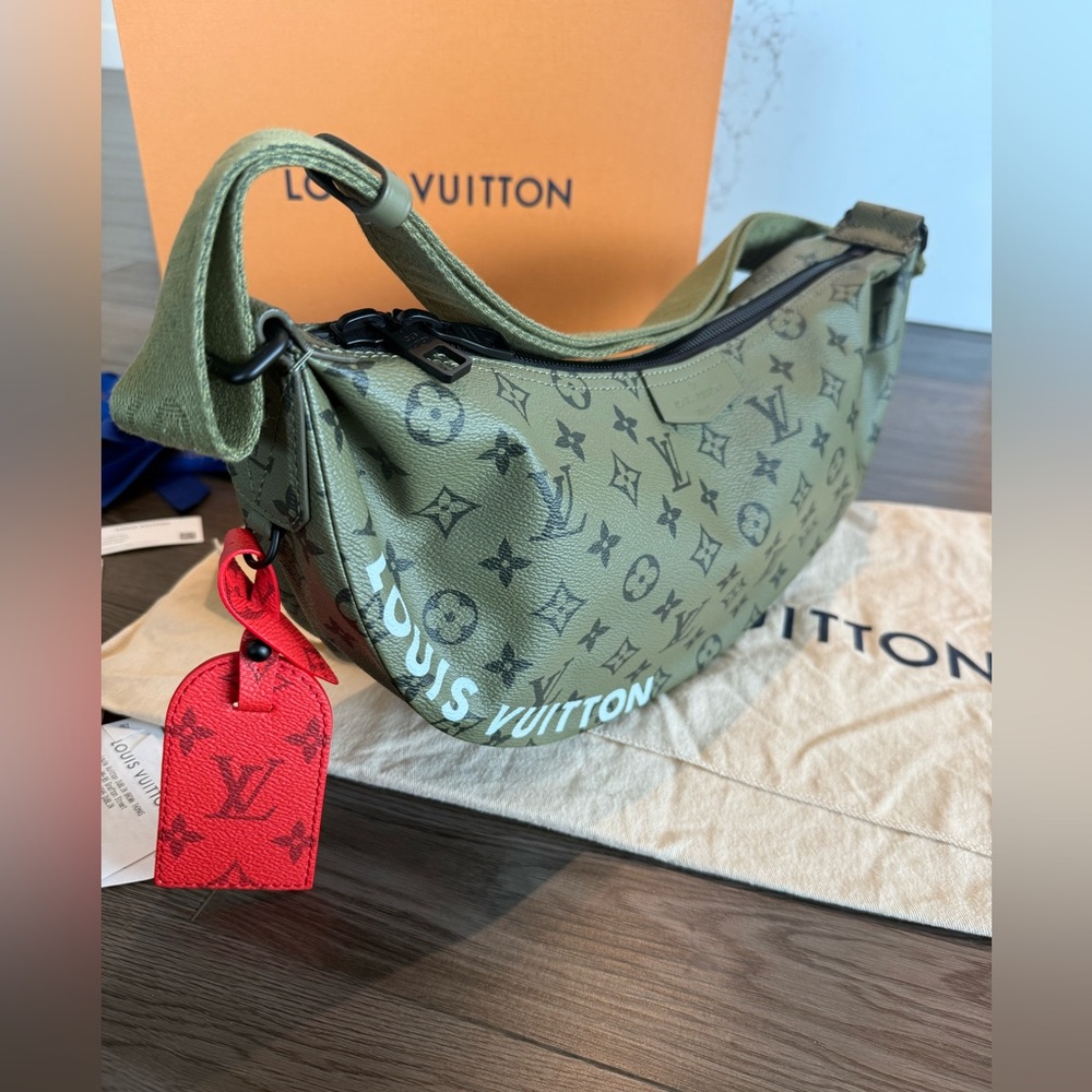 Rare Brand New Louis Vuitton Hamac Monogram Green - Picture 3 of 12